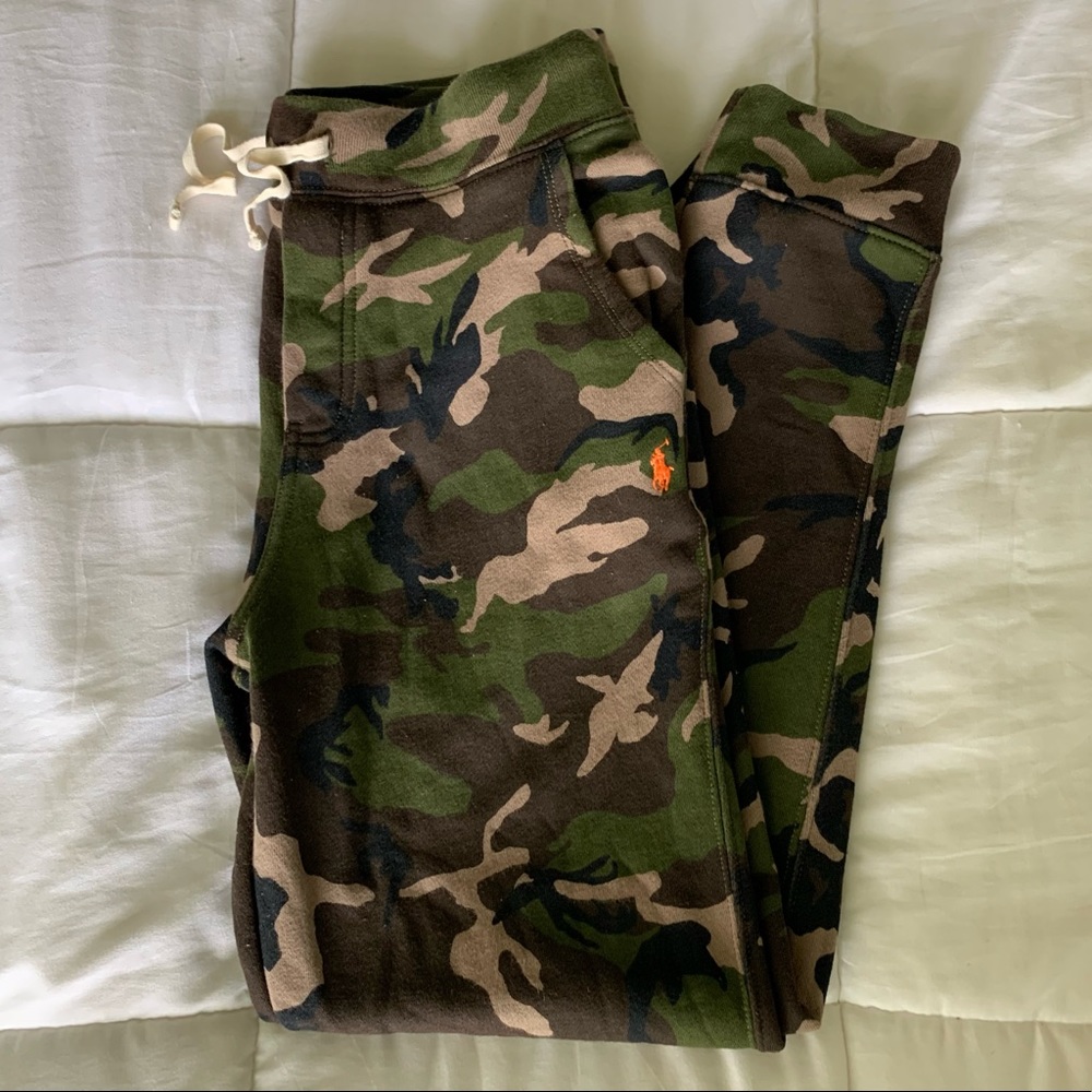 Boy’s Camo Polo Joggers